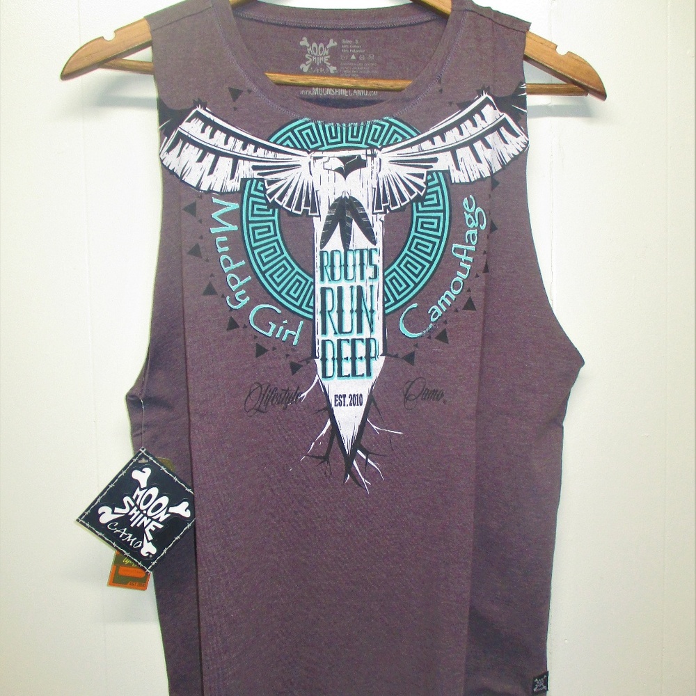 MuddyGirl Camo Women's Roots Run Deep C/O  Tanktop